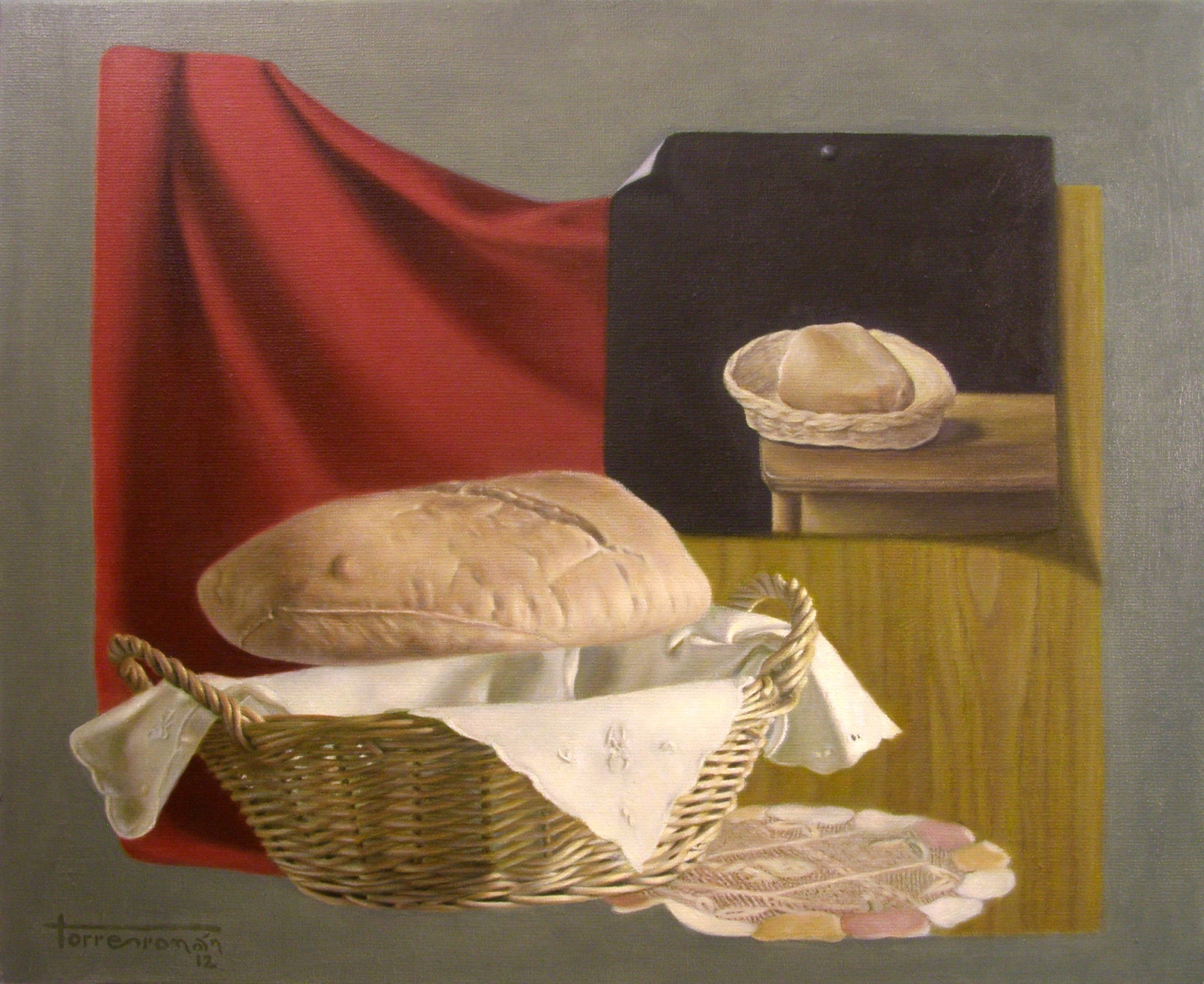 Homenaje a la cesta de pan de Dalí de 1945