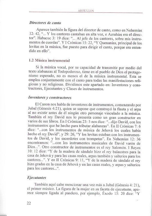 LA MÚSICA EN LOS TEXTOS SAGRADOS MEDITERRÁNEOS, página 6