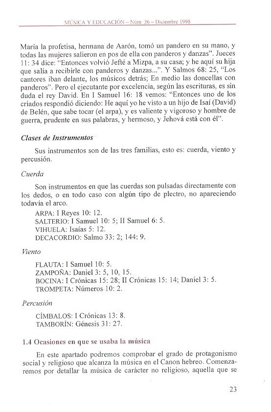 LA MÚSICA EN LOS TEXTOS SAGRADOS MEDITERRÁNEOS, página 7