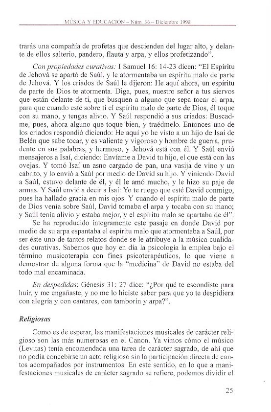 LA MÚSICA EN LOS TEXTOS SAGRADOS MEDITERRÁNEOS, página 9