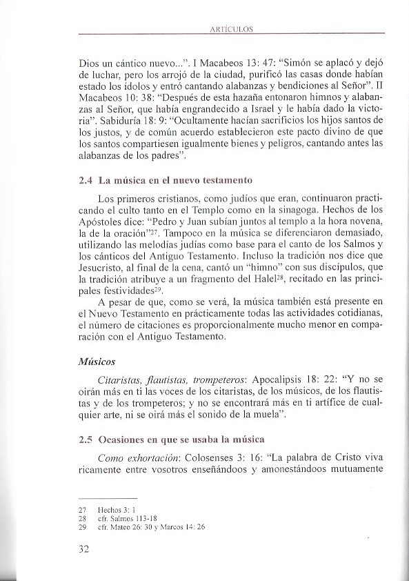 LA MÚSICA EN LOS TEXTOS SAGRADOS MEDITERRÁNEOS, página 16