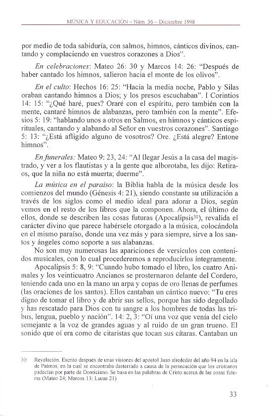 LA MÚSICA EN LOS TEXTOS SAGRADOS MEDITERRÁNEOS, página 17