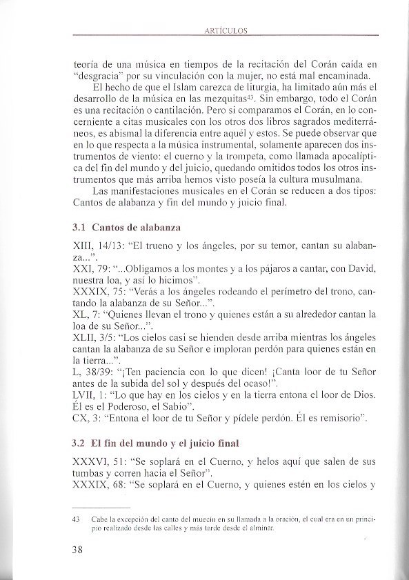 LA MÚSICA EN LOS TEXTOS SAGRADOS MEDITERRÁNEOS, página 22