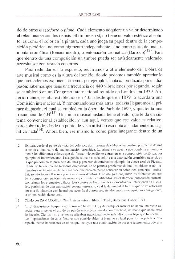 CONSIDERACIONES SOBRE LA PRODUCCIÓN DEL SONIDO EN LA GUITARRA CLÁSICA ESPAÑOLA, página 8