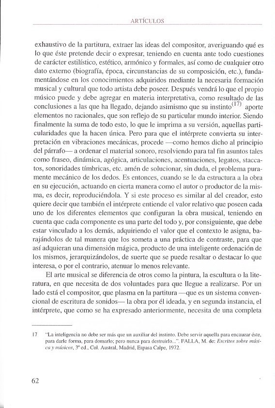 CONSIDERACIONES SOBRE LA PRODUCCIÓN DEL SONIDO EN LA GUITARRA CLÁSICA ESPAÑOLA, página 10