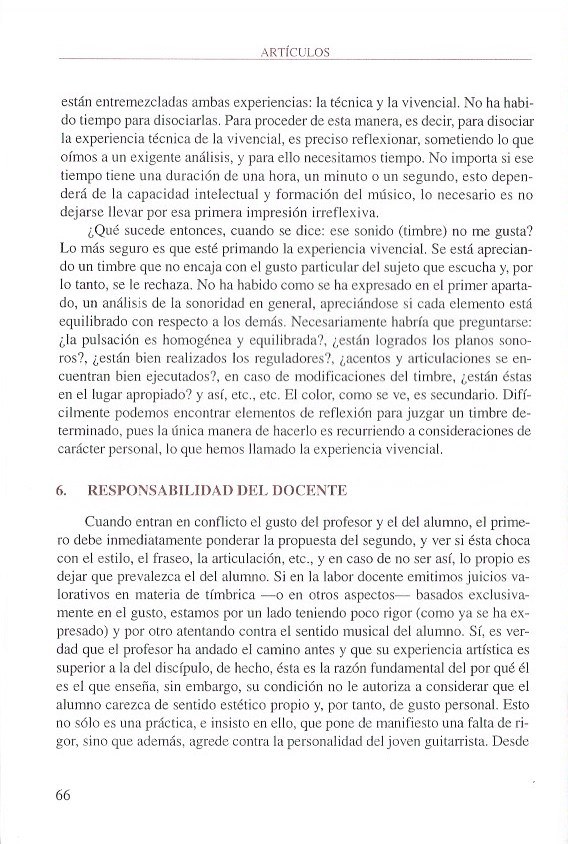 CONSIDERACIONES SOBRE LA PRODUCCIÓN DEL SONIDO EN LA GUITARRA CLÁSICA ESPAÑOLA, página 14